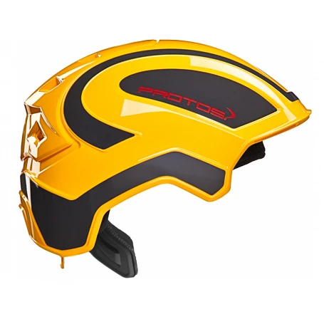 casque Protos Integral arborist PFANNER bicolore noir-jaune fluo