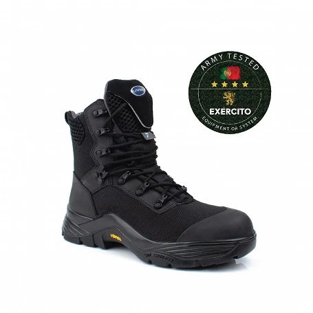 Chaussures de sécurités montantes mixtes S.A.S. BLACK BOOT O3 HRO SRC - LAVORO