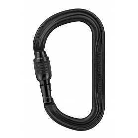 Mousqueton Vulcan Screw-Lock noir - PETZL