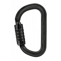 Mousqueton Vulcan Screw-Lock noir - PETZL